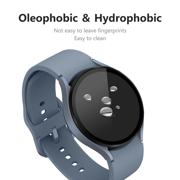 5 PCS For Samsung Galaxy Watch5 44mm ENKAY 9H Full Cover Tempered Glass Watch Film