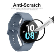 5 PCS For Samsung Galaxy Watch5 44mm ENKAY 9H Full Cover Tempered Glass Watch Film