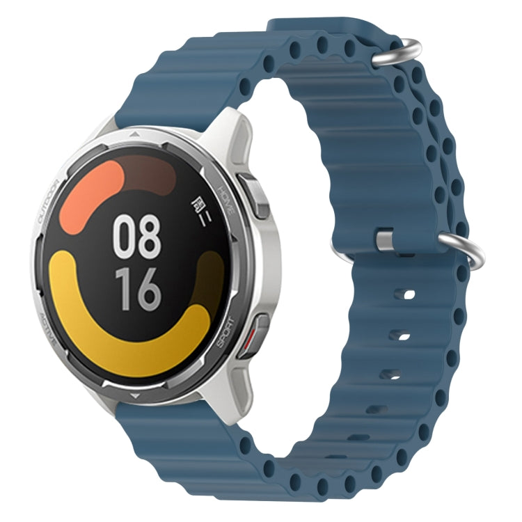 For Xiaomi MI Watch Color 2 22mm Ocean Style Silicone Solid Color Watch Band(Rock Gray) - free shipping - PMC TechLife - Order now!