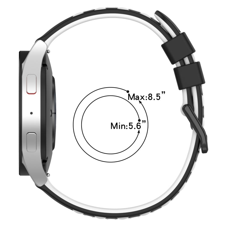 For Xiaomi MI Watch S1 Pro 22mm Two-Color Porous Silicone Watch Band(Olive Green+Black) - free shipping - PMC TechLife - Order now!