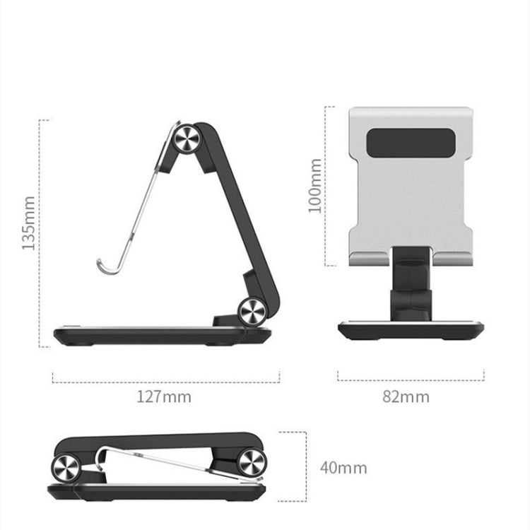 TM06 Folding Tablet Holder Adjustable Smartphone Tablet Holder - Desktop Holder by PMC TechLife | Online Shopping South Africa | PMC TechLife