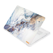 For MacBook Air 13.6 2022/2024 A2681 (M2) / A3113 (M3) ENKAY Hat-Prince Streamer Series Protective Crystal Case Cover Hard Shell(Streamer No.1)