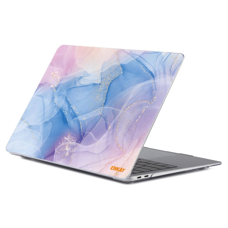 For MacBook Air 13.6 2022/2024 A2681 (M2) / A3113 (M3) ENKAY Hat-Prince Streamer Series Protective Crystal Case Cover Hard Shell(Streamer No.2) - free shipping - PMC TechLife - Order now!