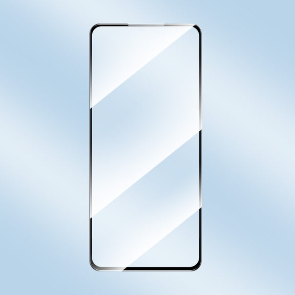 For Asus Zenfone 9 2pcs ENKAY Full Glue 0.26mm 9H 2.5D Tempered Glass Full Film