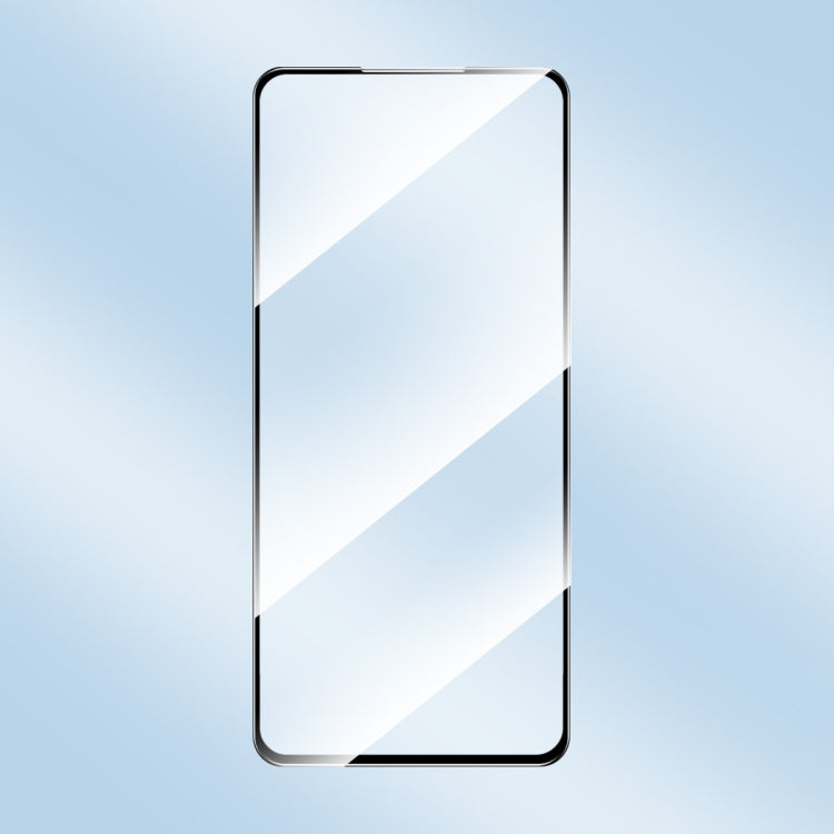 For Asus Zenfone 9 2pcs ENKAY Full Glue 0.26mm 9H 2.5D Tempered Glass Full Film