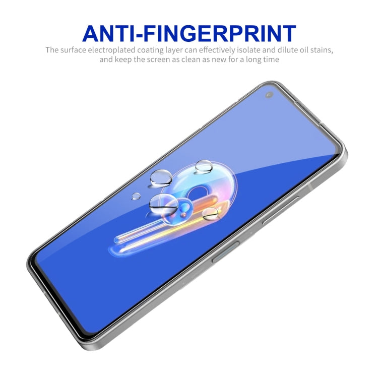 For Asus Zenfone 9 2pcs ENKAY Full Glue 0.26mm 9H 2.5D Tempered Glass Full Film - ASUS Tempered Glass by ENKAY | Online Shopping South Africa | PMC TechLife | Buy Now Pay Later Mobicred