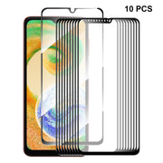 For Samsung Galaxy A04 / A04s 10pcs ENKAY Full Glue 0.26mm 9H 2.5D Tempered Glass Full Film