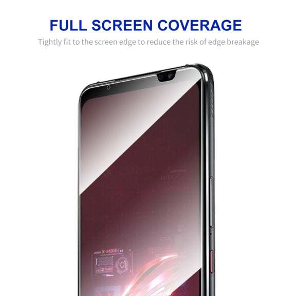 For Asus Rog Phone 6 / 6D / 6 Pro 2pcs ENKAY Full Glue 0.26mm 9H 2.5D Tempered Glass Full Film