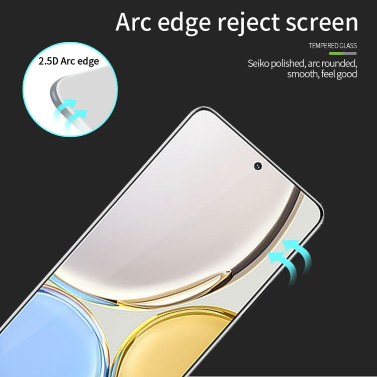 For Huawei Nova Y90 PINWUYO 9H 2.5D Full Screen Tempered Glass Film(Black) - Huawei Tempered Glass by PINWUYO | Online Shopping South Africa | PMC TechLife | Buy Now Pay Later Mobicred