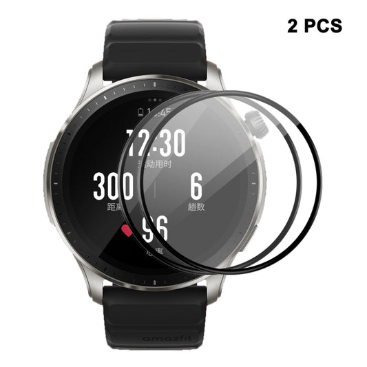 2pcs For Amazfit GTR 4 ENKAY 3D Full Coverage Soft PC Edge + PMMA HD Screen Protector Film - free shipping - PMC Jewellery - Order now!