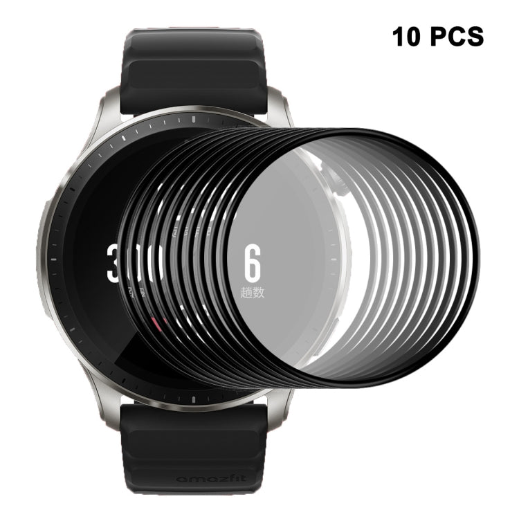 10pcs For Amazfit GTR 4 ENKAY 3D Full Coverage Soft PC Edge + PMMA HD Screen Protector Film - free shipping - PMC Jewellery - Order now!
