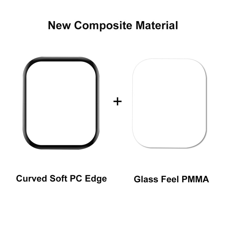 1pcs For Amazfit GTS 4 ENKAY 3D Full Coverage Soft PC Edge + PMMA HD Screen Protector Film - free shipping - PMC Jewellery - Order now!