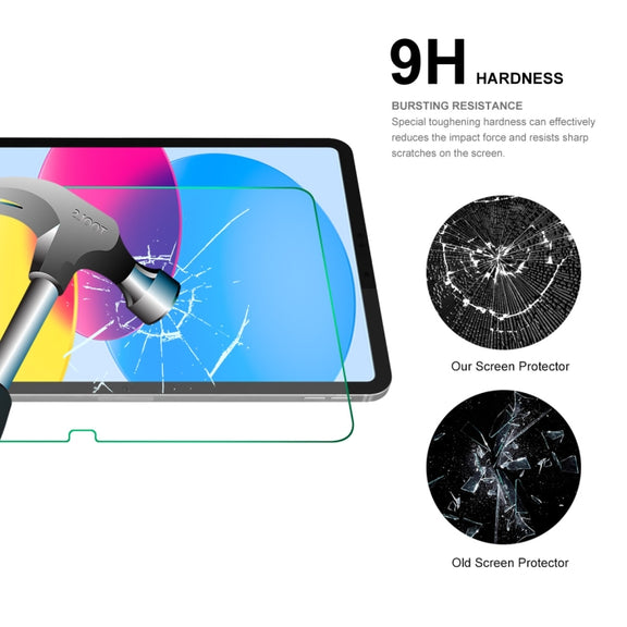 For iPad 2025 / 2022 2pcs ENKAY 0.33mm Explosion-proof Anti-Scratch Tempered Glass Film
