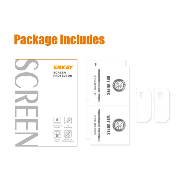 2pcs For Asus Rog Phone 6 / 6D / 6 Pro ENKAY Hat-Prince 9H Rear Camera Lens Tempered Glass Film - free shipping - PMC TechLife - Order now!