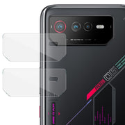 2pcs For Asus Rog Phone 6 / 6D / 6 Pro ENKAY Hat-Prince 9H Rear Camera Lens Tempered Glass Film