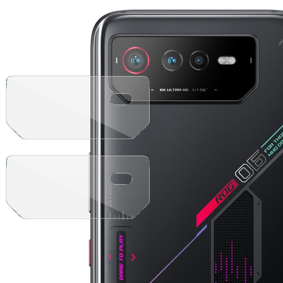 2pcs For Asus Rog Phone 6 / 6D / 6 Pro ENKAY Hat-Prince 9H Rear Camera Lens Tempered Glass Film