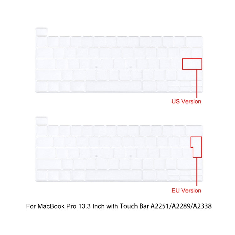 For MacBook Pro 13.3 A2251/A2289/A2338 ENKAY Hat-Prince 3 in 1 Spaceman Pattern Laotop Protective Crystal Case with TPU Keyboard Film / Anti-dust Plugs, Version:EU(Spaceman No.2) - free shipping - PMC TechLife - Order now!