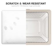 For MacBook Pro 13.3 A1706/A1989/A2159 ENKAY Hat-Prince 3 in 1 Protective Bracket  Case Cover Hard Shell with TPU Keyboard Film / Anti-dust Plugs, Version:EU(Grey)
