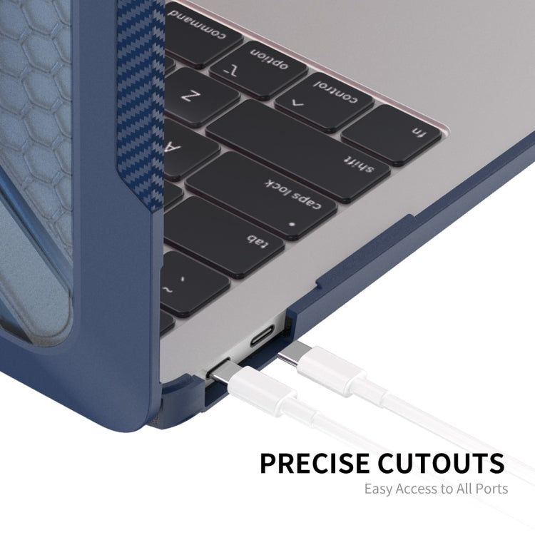 For MacBook Air 13.3 2020 A2179/A2337 ENKAY Hat-Prince 3 in 1 Protective Bracket  Case Cover Hard Shell with TPU Keyboard Film / Anti-dust Plugs, Version:EU(Khaki) - free shipping - PMC TechLife - Order now!