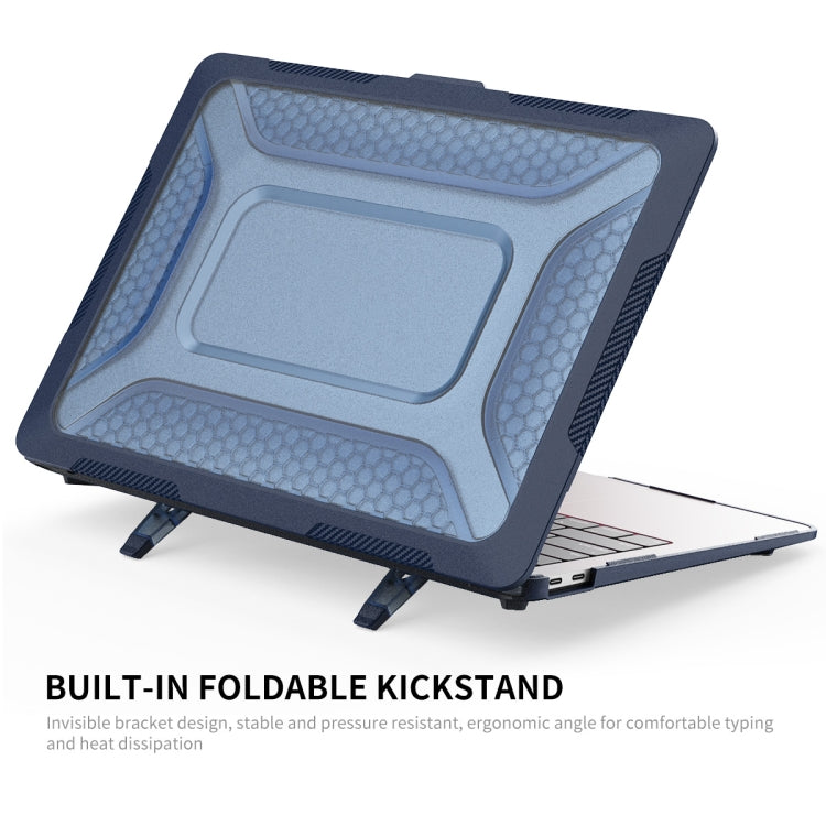 For MacBook Pro 13.3 A2251/A2289/A2338 ENKAY Hat-Prince 3 in 1 Protective Bracket  Case Cover Hard Shell with TPU Keyboard Film / Anti-dust Plugs, Version:EU(Khaki) - free shipping - PMC TechLife - Order now!