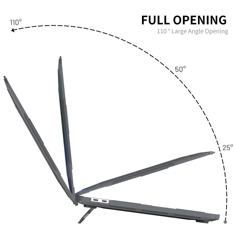 For MacBook Pro 16 A2141 ENKAY Hat-Prince 3 in 1 Protective Bracket  Case Cover Hard Shell with TPU Keyboard Film / Anti-dust Plugs, Version:US(Black) - free shipping - PMC TechLife - Order now!