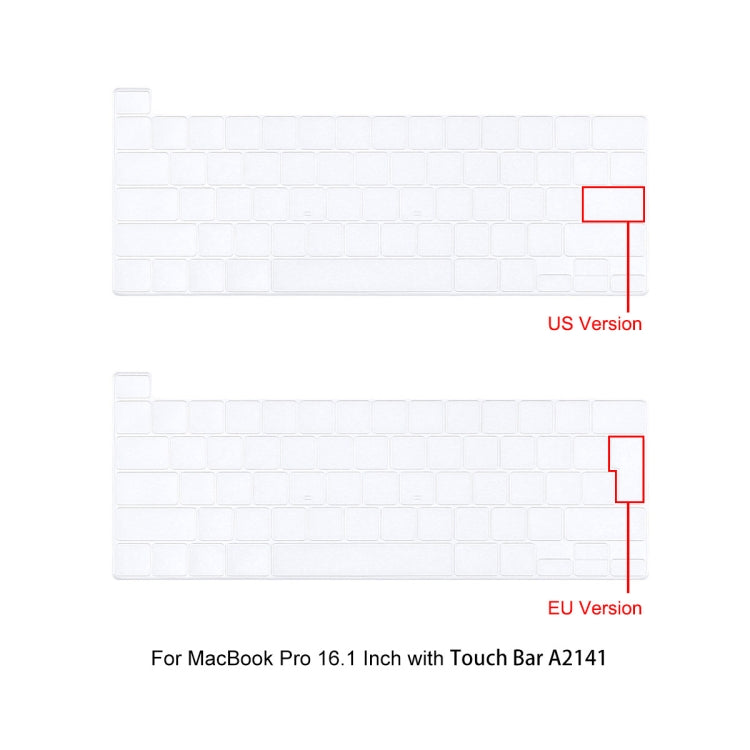 For MacBook Pro 16 A2141 ENKAY Hat-Prince 3 in 1 Protective Bracket  Case Cover Hard Shell with TPU Keyboard Film / Anti-dust Plugs, Version:EU(Grey)