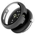 For Google Pixel Watch Tempered Glass Film PC Watch Case(Gray) - Watch Cases by PMC TechLife | Online Shopping South Africa | PMC TechLife | Buy Now Pay Later Mobicred