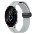 Compatible with Garmin Compatible witherunner 158 20mm Solid Color Magnetic Clasp Silicone Watch Band(Grey) - free shipping - PMC TechLife - Order now!