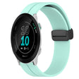 Compatible with Garmin Compatible witherunner 158 20mm Solid Color Magnetic Clasp Silicone Watch Band(Teal) - free shipping - PMC TechLife - Order now!