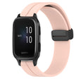 Compatible with Garmin Venu Sq 2 Music 20mm Solid Color Magnetic Clasp Silicone Watch Band(Pink) - free shipping - PMC TechLife - Order now!
