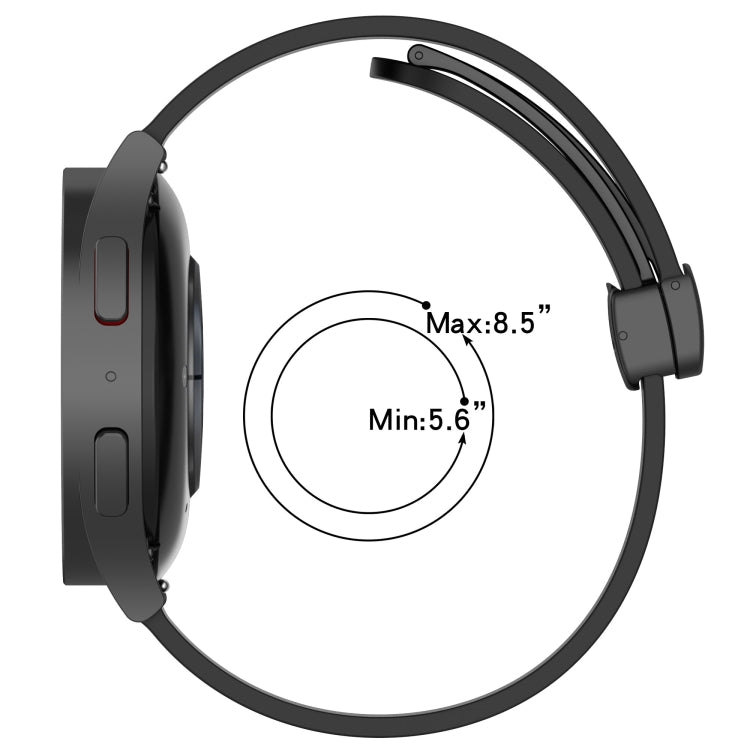 Compatible with Garmin Venu Sq 2 Music 20mm Solid Color Magnetic Clasp Silicone Watch Band(Pink) - free shipping - PMC TechLife - Order now!