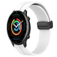 For Amazfit GTR 2 22mm Solid Color Magnetic Clasp Silicone Watch Band(White) - free shipping - PMC TechLife - Order now!