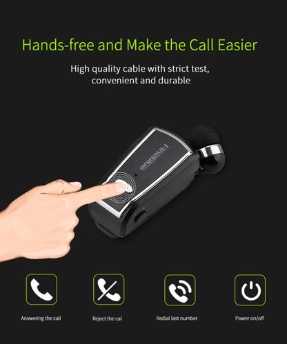 Fineblue F-V3 Bluetooth 4.1 Wireless Stereo Bluetooth In-Ear Earphone Mini Headset White - free shipping - PMC Jewellery - Order now!