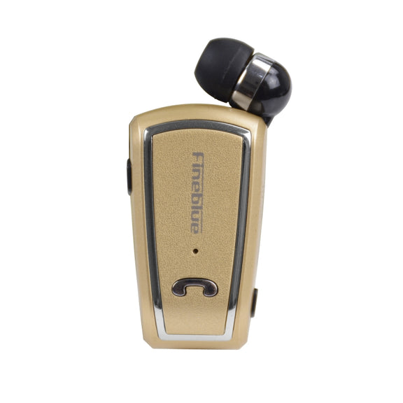 Fineblue F-V3 Bluetooth 4.1 Wireless Stereo Bluetooth In-Ear Earphone Mini Headset Gold