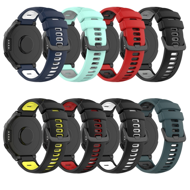 Compatible with Garmin Approach S20 Two-Color Silicone Watch Band(Red+Black) - free shipping - PMC TechLife - Order now!