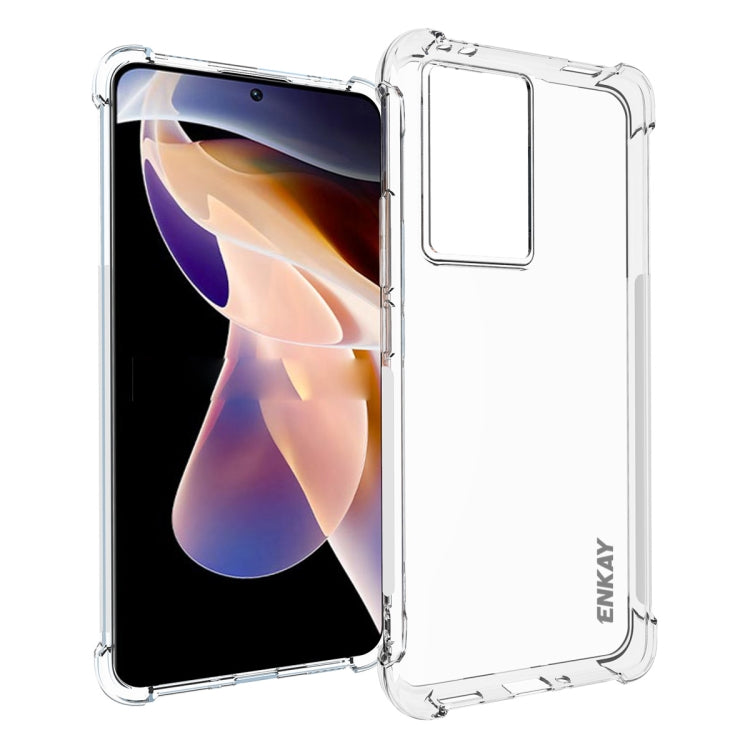 For Xiaomi Redmi K60 / K60 Pro ENKAY Transparent TPU Shockproof Phone Case - free shipping - PMC TechLife - Order now!