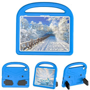 For iPad 2025 / 2022 Sparrow Style Shockproof Kickstand EVA Tablet Case(Blue)