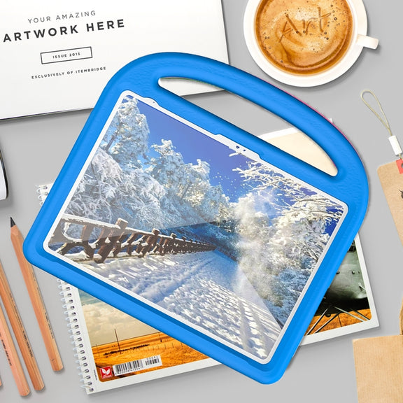 For iPad 2025 / 2022 Sparrow Style Shockproof Kickstand EVA Tablet Case(Blue)