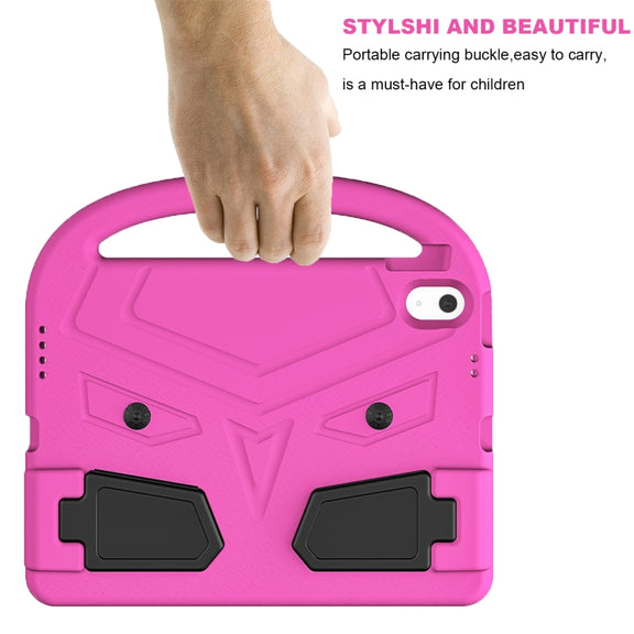 For iPad 2025 / 2022 Sparrow Style Shockproof Kickstand EVA Tablet Case(RoseRed)