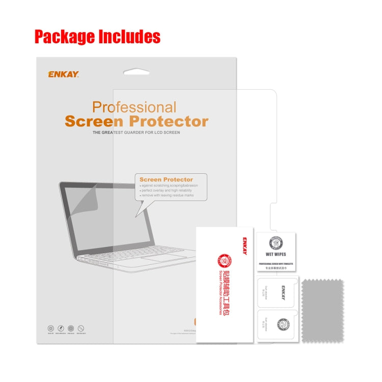 For MacBook Air 13.6 2022/2024  A2681 (M2) / A3113  (M3) ENKAY Hat-Prince Clear HD PET Laptop Screen Protector - Screen Protectors by ENKAY | Online Shopping South Africa | PMC TechLife | Buy Now Pay Later Mobicred