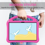 For Lenovo Tab M10 3rd Gen TB328FU / TB328XU 2022 EVA Shockproof Tablet Protective Case with Holder(Rose Red)