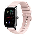 For Amazfit GTS 2 Mini 20mm Wavy Dot Pattern Solid Color Silicone Watch Band(Pink) - free shipping - PMC TechLife - Order now!