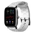 For Amazfit GTS 2 Mini 20mm Football Pattern Solid Color Silicone Watch Band(White) - free shipping - PMC TechLife - Order now!