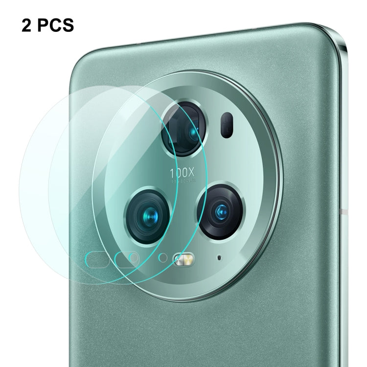 For Honor Magic5 Pro 2pcs ENKAY Hat-Prince 0.2mm 9H Rear Camera Lens Tempered Glass Film - free shipping - PMC TechLife - Order now!