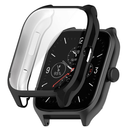 For Amazfit GTS 4 TPU Full-Enclosed Watch Case(Black) - Watch Cases by PMC Jewellery | Online Shopping South Africa | PMC Jewellery | Buy Now Pay Later Mobicred