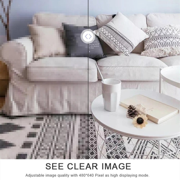 ABM100 4.3 inch Wireless Video Color Night Vision Baby Monitor 360-Degree Security Camera(UK Plug) - Baby Monitor by PMC TechLife | Online Shopping South Africa | PMC TechLife