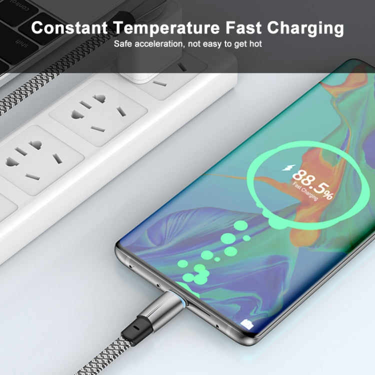 ENKAY Hat-Prince 30W USB C / Type-C to Apple 8 Pin 3A Fast Charging Data Weave Cable, Length:1m - Cable & Adapter by ENKAY | Online Shopping South Africa | PMC Jewellery | Buy Now Pay Later Mobicred
