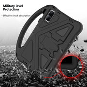 For OPPO Pad Air 10.36  2022 EVA Shockproof Tablet Case with Holder(Black)