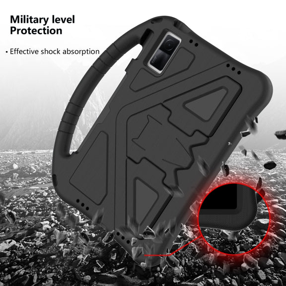 For OPPO Pad Air 10.36  2022 EVA Shockproof Tablet Case with Holder(Black)