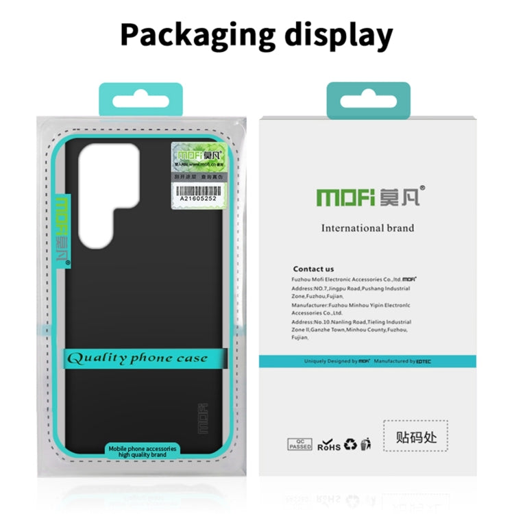 For Xiaomi Redmi Note 12 Pro 5G China MOFI Micro Frosted PC Ultra-thin Hard Case(Black)